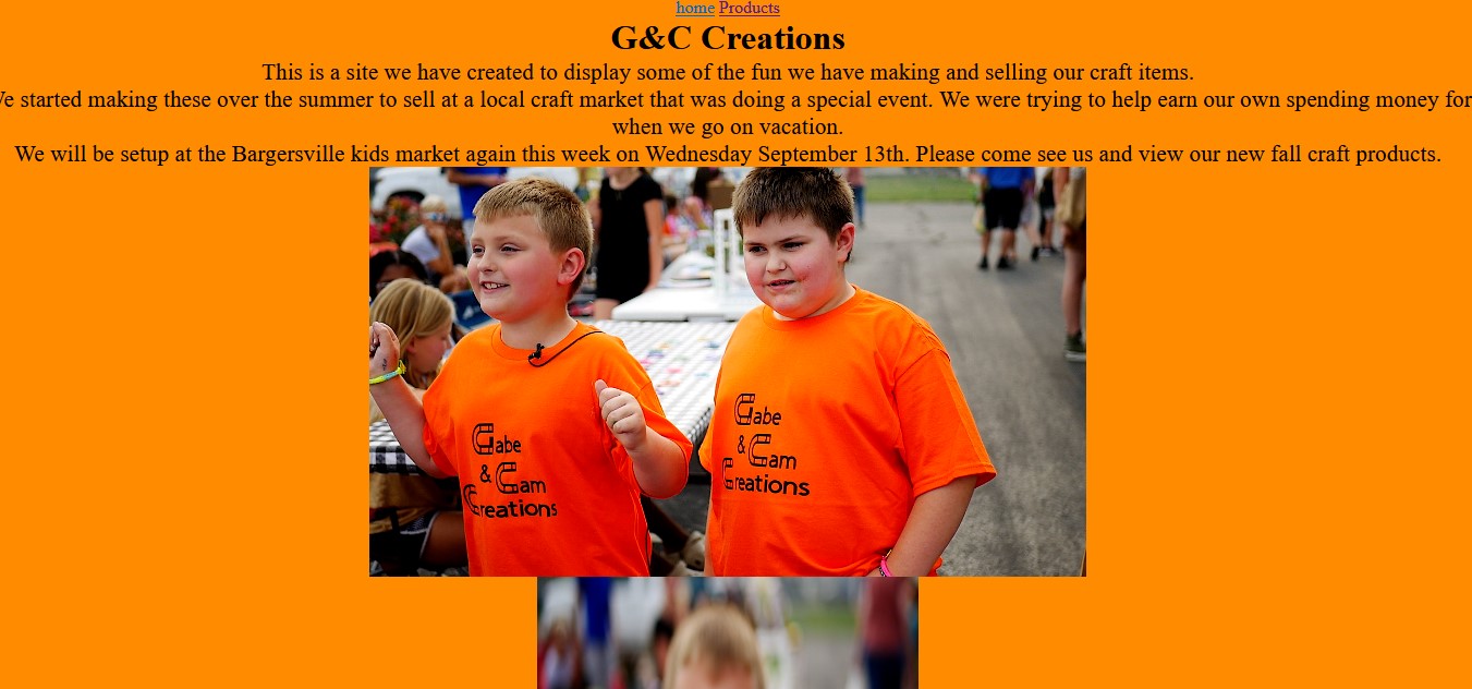 G&C Creations site